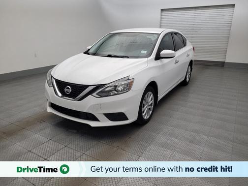 White 2019 Nissan Sentra SV