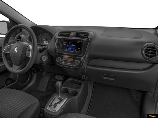 Jet Black Metallic 2024 Mitsubishi Mirage G4 ES