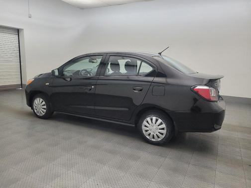 Jet Black Metallic 2024 Mitsubishi Mirage G4 ES