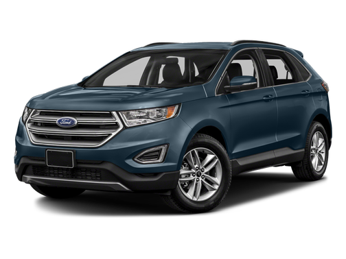 Blue Metallic 2018 Ford Edge SE