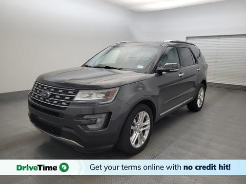 Gray 2017 Ford Explorer Limited