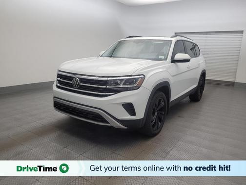 White 2021 Volkswagen Atlas 3.6L SE w/Technology