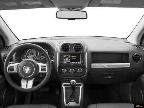 Black Clearcoat 2017 Jeep Compass Latitude