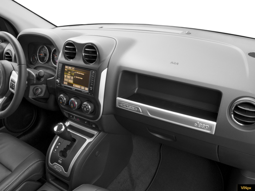 Black Clearcoat 2017 Jeep Compass Latitude