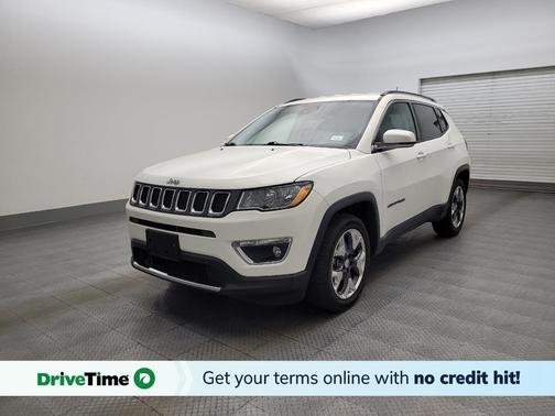 White Clearcoat 2021 Jeep Compass Limited