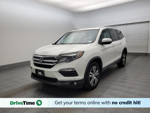 White Diamond Pearl 2017 Honda Pilot EX-L