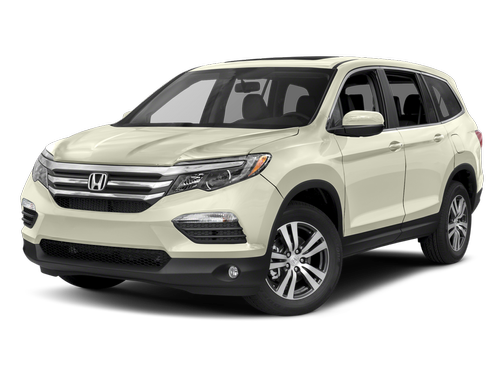 White Diamond Pearl 2017 Honda Pilot EX-L