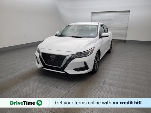 White 2023 Nissan Sentra SV
