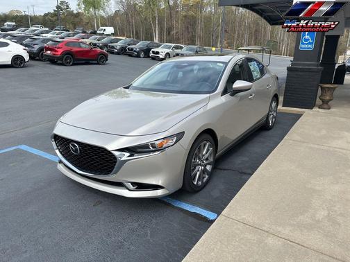 Platinum Quartz Metallic 2026 Mazda Mazda3 FWD w/Preferred Package