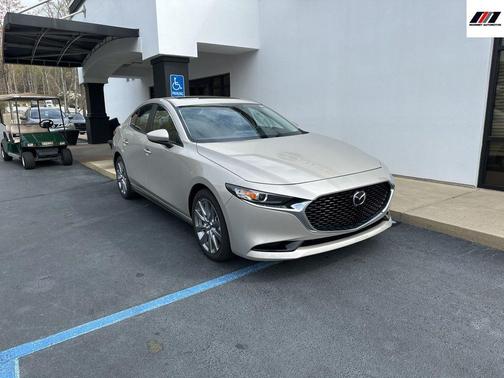 Platinum Quartz Metallic 2026 Mazda Mazda3 FWD w/Preferred Package