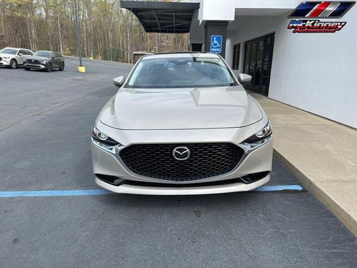 Platinum Quartz Metallic 2026 Mazda Mazda3 FWD w/Preferred Package