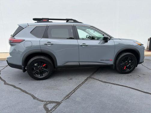 Boulder Gray Pearl 2025 Nissan Rogue Rock Creek