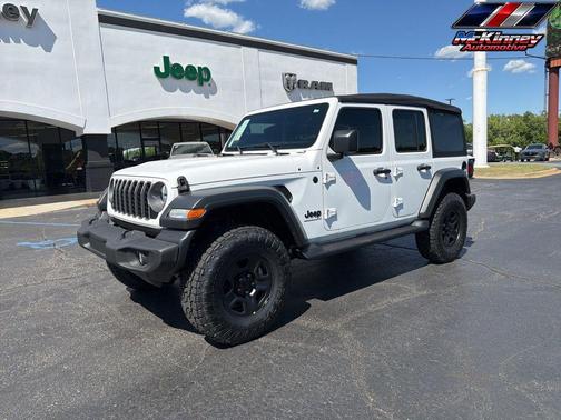 Bright White Clearcoat 2026 Jeep Wrangler Sport