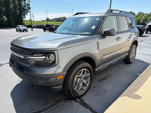 Gray Metallic 2022 Ford Bronco Sport Badlands