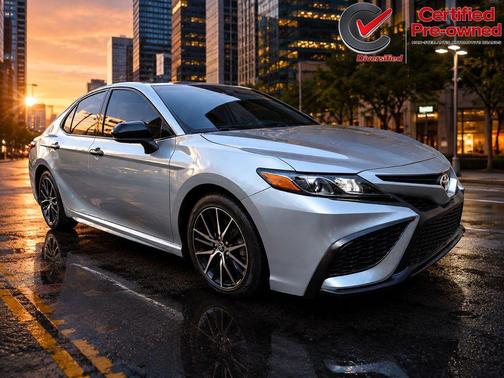 Celestial Silver Metallic 2021 Toyota Camry SE