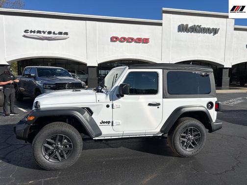 Bright White Clearcoat 2026 Jeep Wrangler Sport S
