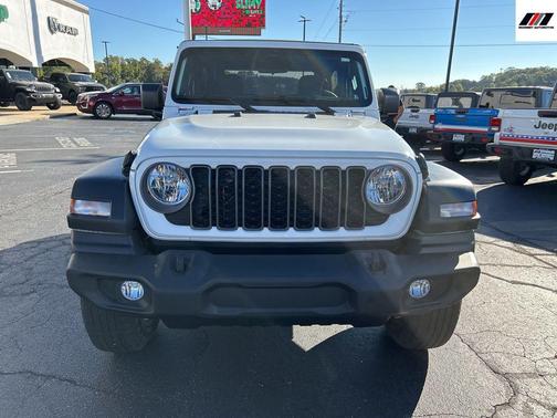 Bright White Clearcoat 2026 Jeep Wrangler Sport S