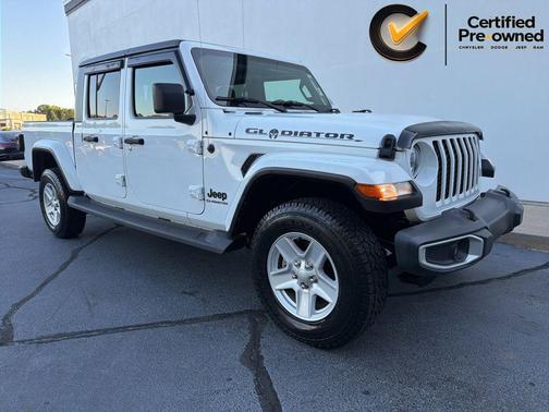 Bright White Clearcoat 2022 Jeep Gladiator Sport S