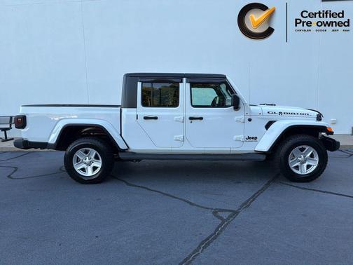 Bright White Clearcoat 2022 Jeep Gladiator Sport S