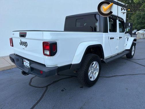 Bright White Clearcoat 2022 Jeep Gladiator Sport S