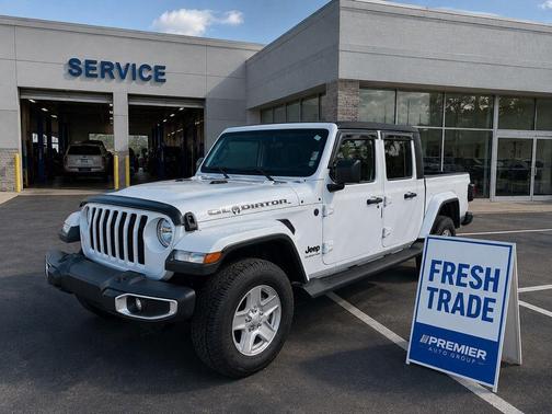 Bright White Clearcoat 2022 Jeep Gladiator Sport S