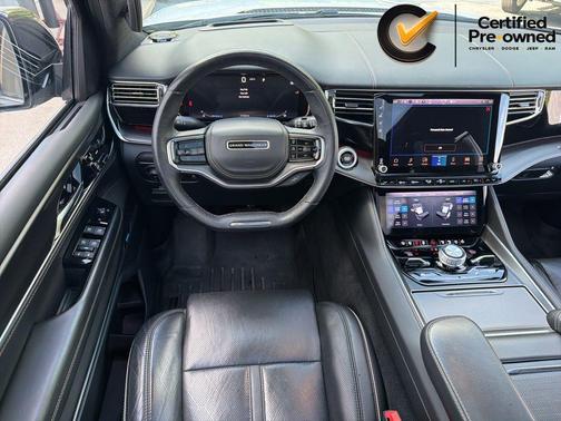 Bright White Clearcoat 2023 Jeep Grand Wagoneer Obsidian 4x4