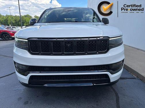 Bright White Clearcoat 2023 Jeep Grand Wagoneer Obsidian 4x4