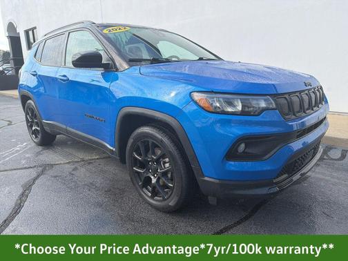 Laser Blue Pearlcoat 2022 Jeep Compass Latitude