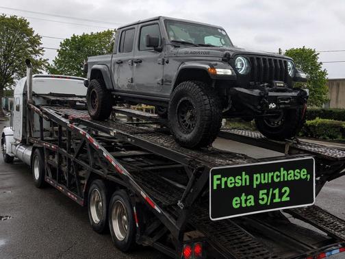 Sting-Gray Clearcoat 2021 Jeep Gladiator Willys