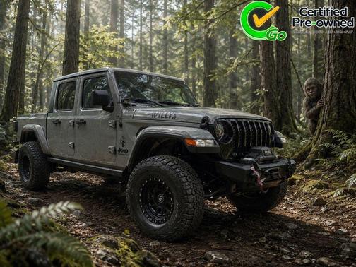 Sting-Gray Clearcoat 2021 Jeep Gladiator Willys 4x4