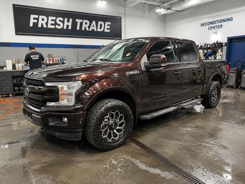 Magma Red 2018 Ford F-150 Lariat