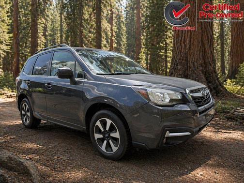 Dark Gray Metallic 2017 Subaru Forester 2.5i Limited