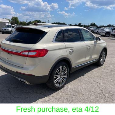 Platinum Dune Metallic Tri-Coat 2016 Lincoln MKX Reserve