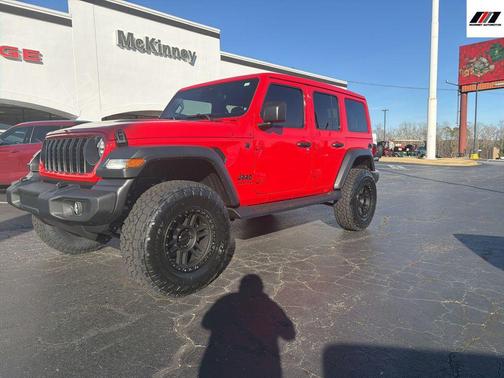 Firecracker Red Clearcoat 2026 Jeep Wrangler Sport S