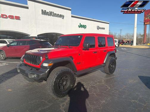 Firecracker Red Clearcoat 2026 Jeep Wrangler Sport S