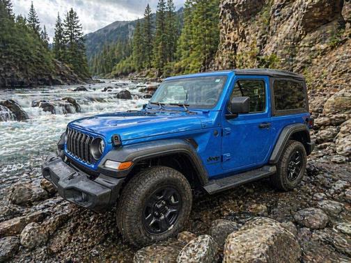 Hydro Blue Pearlcoat 2026 Jeep Wrangler Sport