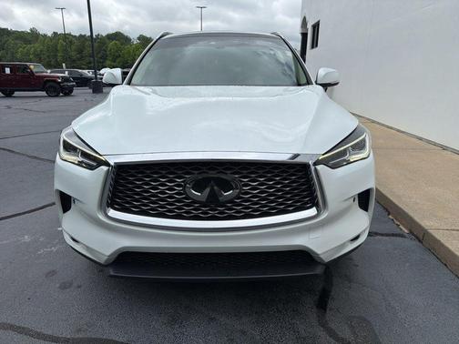 Radiant White 2023 INFINITI QX50 LUXE