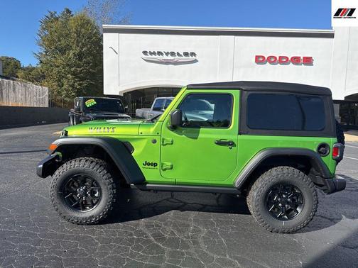 Mojito Clearcoat 2026 Jeep Wrangler Willys