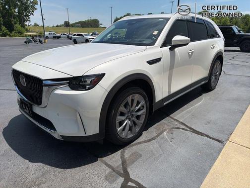 Rhodium White Premium 2024 Mazda CX-90 3.3 Turbo Premium