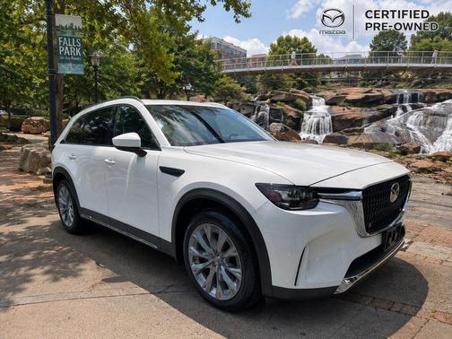 Rhodium White Premium 2024 Mazda CX-90 3.3 Turbo Premium