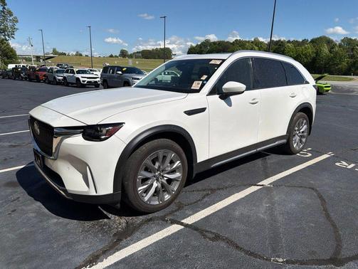Rhodium White Premium 2024 Mazda CX-90 3.3 Turbo Premium