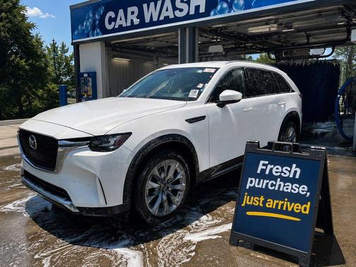 Rhodium White Premium 2024 Mazda CX-90 3.3 Turbo Premium