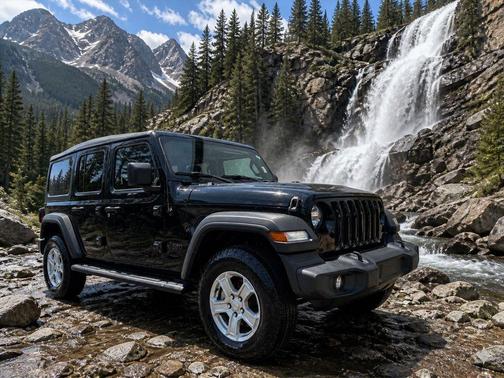 Black Clearcoat 2022 Jeep Wrangler Unlimited Sport