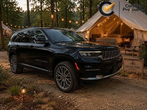 Diamond Black Crystal Pearlcoat 2021 Jeep Grand Cherokee L Summit Reserve