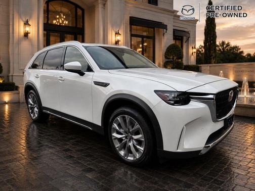 Rhodium White Premium 2024 Mazda CX-90 3.3 Turbo Premium