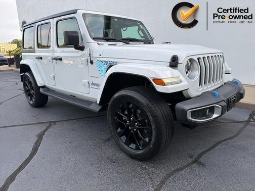 Bright White Clearcoat 2023 Jeep Wrangler 4xe Sahara