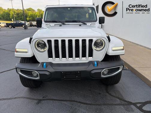 Bright White Clearcoat 2023 Jeep Wrangler 4xe Sahara