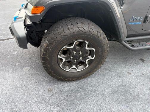 Granite Crystal Metallic Clearcoat 2021 Jeep Wrangler Unlimited 4xe Rubicon