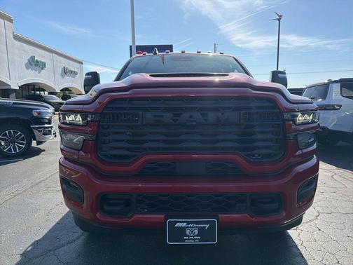 Molten Red Pearlcoat 2026 RAM 2500 Black Express Crew Cab 4x4 6'4' Box
