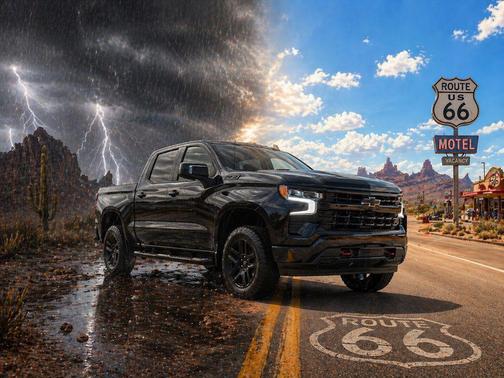 Black 2024 Chevrolet Silverado 1500 LT Trail Boss